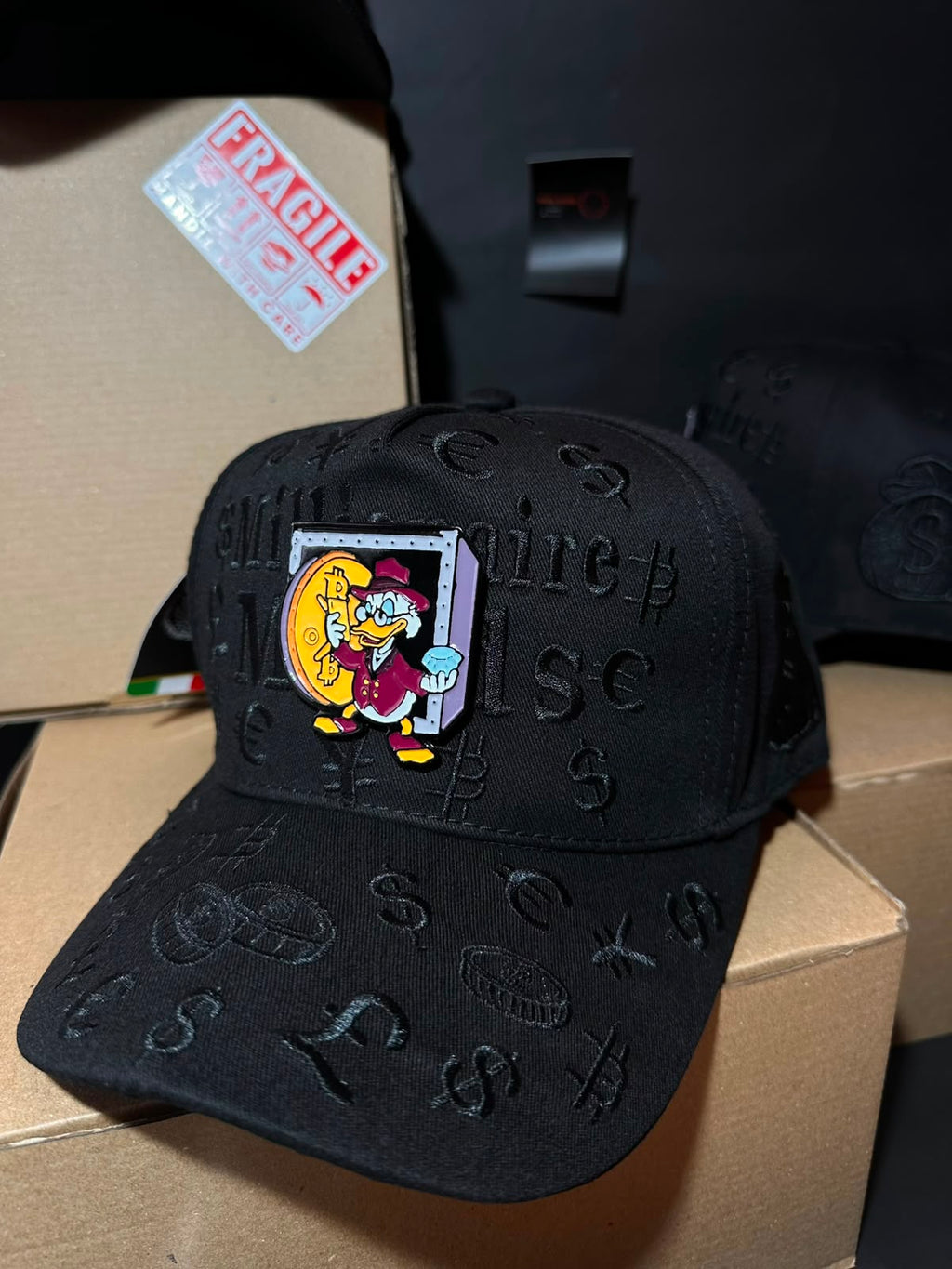 💸 Gorra Premium Money Duck 🖤