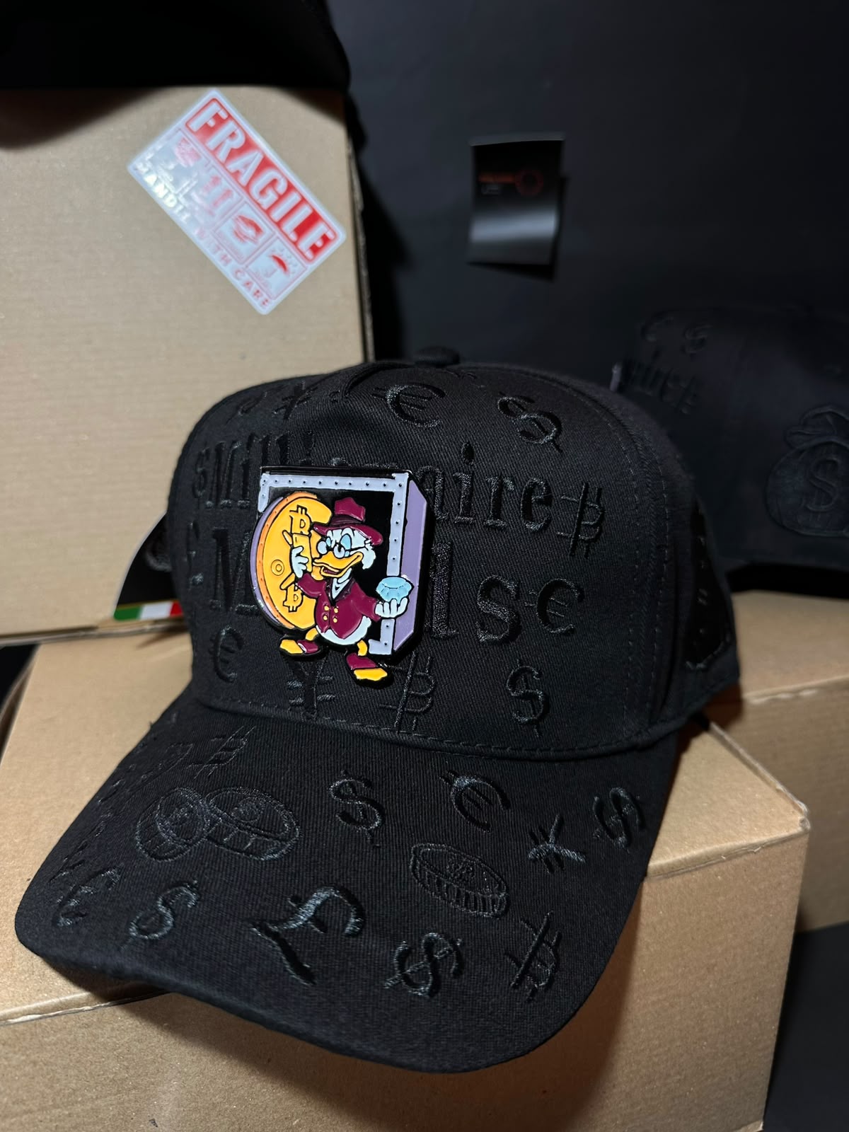 💸 Gorra Premium Money Duck 🖤